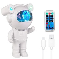 Hmlovina Astronaut Galaxy Hviezdna obloha Projektor hviezdy Nočné svetlo biele Hmlovina Astronaut Galaxy Hviezdna obloha Projektor hviezdy Nočné svetlo biele