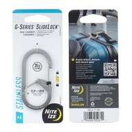 Oceľová karabína Nite Ize G-Series SlideLock #4 Oceľová karabína Nite Ize G-Series SlideLock #4
