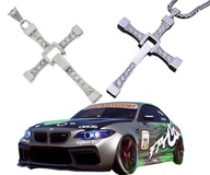 Vin Diesel Cross náhrdelník kríž Toretto STEEL