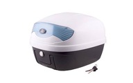 Moretti MR-808 kufor 28l, biela, modrá reflexná Moretti MR-808 kufor 28l, biela, modrá reflexná