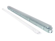 HERMETICKÉ SVIETIDLÁ 120CM + 1x LED PODŽIARKOVÁ LAMPA 18W HERMETICKÉ SVIETIDLÁ 120CM + 1x LED PODŽIARKOVÁ LAMPA 18W