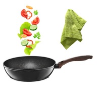 HLBOKÁ PANVA, VYSOKÁ INDUKCIA, 28CM, WOK + ZADARMO HLBOKÁ PANVA, VYSOKÁ INDUKCIA, 28CM, WOK + ZADARMO