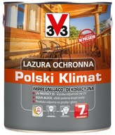 Ochranný lak Polski Klimat 5l tmavý dub V33 Ochranný lak Polski Klimat 5l tmavý dub V33