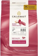 RUBY Ruby Callebaut ružová čokoláda 2,5kg