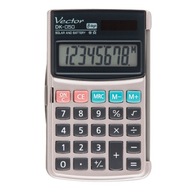 Malá vrecková kancelárska kalkulačka Vector DK-050