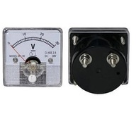 Analógový meter štvorcový voltmeter 30V Analógový meter štvorcový voltmeter 30V