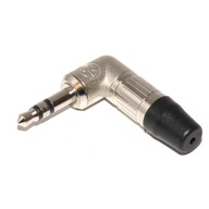 3,5 stereo konektor na uhlovom kábli NTP3RC NEUTRIK 3,5 stereo konektor na uhlovom kábli NTP3RC NEUTRIK