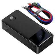 BASEUS POWER BANK 30000mAh 15W + USB kábel 4v1 1,2m BASEUS POWER BANK 30000mAh 15W + USB kábel 4v1 1,2m