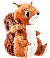 Maskot, plyšová, plyšová veverička 25cm