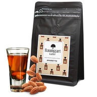 Mletá káva s príchuťou AMARETTO 200g Baumgart Mletá káva s príchuťou AMARETTO 200g Baumgart