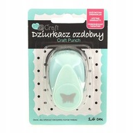 Dierovač pre ručné práce DIEROVAČE NA DEKORÁCIE KARTY ozdoby 1,6 cm Motýľ Dierovač pre ručné práce DIEROVAČE NA DEKORÁCIE KARTY ozdoby 1,6 cm Motýľ
