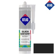Sanitárny silikón Atlas 037 grafit 280 ml Sanitárny silikón Atlas 037 grafit 280 ml