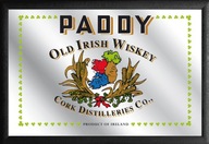 Barové zrkadlo 20X30 cm Paddy Irish Whiskey