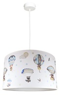 LUSTRE DETSKÉ STROPNÉ ZÁVESNÉ LAMPI TIIETO NA LAMPY DO DETSKEJ IZBY BALÓNY