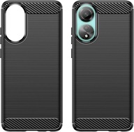 ARMOR CASE Karbónové puzdro pre Oppo A78 4G + SKLO