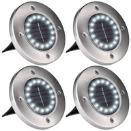 4x SVETLO NA SOLÁRNY POHON 16 LED NÁbehové LAMP 4x SVETLO NA SOLÁRNY POHON 16 LED NÁbehové LAMP