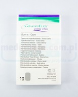 Granuflex Extra tenký 5 * 10 cm hydrokoloidný obväz