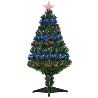 Umelý vianočný stromček jedľa LED osvetlenie 90 cm základňa