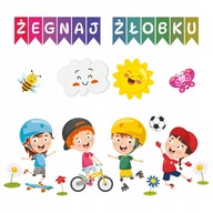 Zbohom výzdobe škôlky, veľká Zbohom výzdobe škôlky, veľká