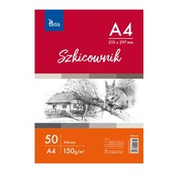 SKICNÍK A4 50 LISTOV 150G/M2 TETIS KB010-A4