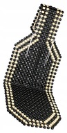 DREVENÁ P5U97 128X39CM ČIERNO-BIELA KOROLKA DREVENÁ P5U97 128X39CM ČIERNO-BIELA KOROLKA
