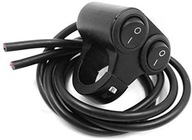 SPÍNAČ UNIVERZÁLNY DVOJitý SPÍNAČ PRE RIADITEĽ 22mm SPÍNAČ UNIVERZÁLNY DVOJitý SPÍNAČ PRE RIADITEĽ 22mm