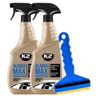 2x K2 ALASKA MAX rozmrazovač okien ATOMIZÉR 700ML + MOSADZNÁ škrabka 2x K2 ALASKA MAX rozmrazovač okien ATOMIZÉR 700ML + MOSADZNÁ škrabka