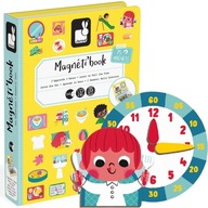 JANOD MAGNETIBOOK Učím sa puzzle hodiny Hodiny JANOD MAGNETIBOOK Učím sa puzzle hodiny Hodiny