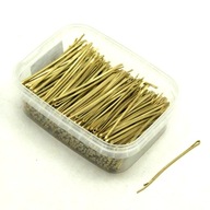 Vlásenky IZA rovné ZLATÉ 7 cm 500g Vlásenky IZA rovné ZLATÉ 7 cm 500g