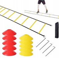 PROFESIONÁLNY FUTBALOVÝ SET TECHNIKA RÝCHLOSŤ REBRÍK + 12 KUŽELOV PROFESIONÁLNY FUTBALOVÝ SET TECHNIKA RÝCHLOSŤ REBRÍK + 12 KUŽELOV