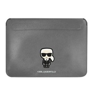 Púzdro KARL LAGERFELD - Púzdro na notebook 13" / 14" (STRIEBORNÉ) Púzdro KARL LAGERFELD - Púzdro na notebook 13" / 14" (STRIEBORNÉ)