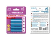 Ni-MH AA BATÉRIE 2000MAH 4 KS. MODRÁ Ni-MH AA BATÉRIE 2000MAH 4 KS. MODRÁ