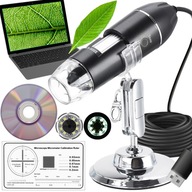 Sada digitálnych mikroskopov USB LED Zoom 1600