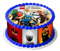 Sada dekorácie na tortu LEGO NINJAGO HIT OŁATEK Sada dekorácie na tortu LEGO NINJAGO HIT OŁATEK