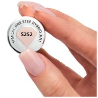 SEMILAC ONE STEP HYBRID S252 Milky Pink 3v1 SEMILAC ONE STEP HYBRID S252 Milky Pink 3v1