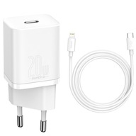 Baseus USB-C 20W nástenná nabíjačka + kábel Baseus USB-C 20W nástenná nabíjačka + kábel