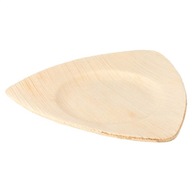 Trojuholníkový tanier z palmového listu 15x13 cm 25 ks Trojuholníkový tanier z palmového listu 15x13 cm 25 ks