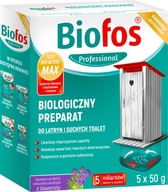 Baktérie BIOFOS pre suché latríny, WC, septiky