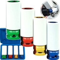 NÁRAZOVÉ NÁDOBKY PRE HLINÍKOVÉ KOLESÁ SADA NÁRAZOV 1/2 17-22mm NÁRAZOVÉ NÁDOBKY PRE HLINÍKOVÉ KOLESÁ SADA NÁRAZOV 1/2 17-22mm