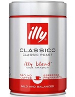 Illy 250GR KLASICKÁ PEČENÁ MLET Illy 250GR KLASICKÁ PEČENÁ MLET