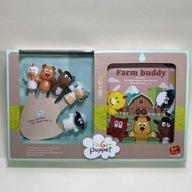 Sada Gumové bábky Farma + Kniha