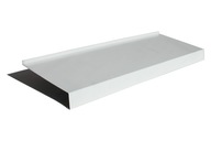 Vonkajší plechový parapet RAL 9010 30cm 200cm Vonkajší plechový parapet RAL 9010 30cm 200cm