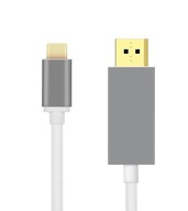 Kábel USB C na DisplayPort 4K Thunderbolt 3 1,8 m