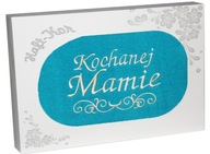 VYŠÍVANÝ UTERÁK PRE MAMIČKU 70x140 DARČEKOVÁ KRABIČKA VYŠÍVANÝ UTERÁK PRE MAMIČKU 70x140 DARČEKOVÁ KRABIČKA