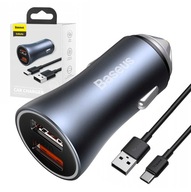 BASEUS RÝCHLA NABÍJAČKA DO AUTA PRE TELEFÓN 2x USB VÝKONNÝ 40W ZDROJ BASEUS RÝCHLA NABÍJAČKA DO AUTA PRE TELEFÓN 2x USB VÝKONNÝ 40W ZDROJ