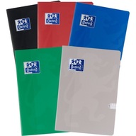 Oxford ESSE Notebook A5, 60 listov, mriežkovaný okraj, sada 5 ks.