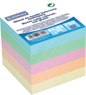 Nelepená kocka 83x83x75mm mix farieb 6ks Nelepená kocka 83x83x75mm mix farieb 6ks