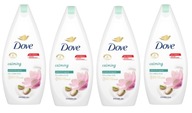 Dove Upokojujúci sprchový gél 4x450 ml