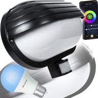 LED ZÁHRADNÁ NÁSTENNÁ LAMPA PRE ZÁHRADNÝ SENZOR POHYBU SMART WIFI TUYA LED ZÁHRADNÁ NÁSTENNÁ LAMPA PRE ZÁHRADNÝ SENZOR POHYBU SMART WIFI TUYA