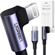 UGREEN USB-C Lightning MFI KÁBEL APPLE iPhone iPad 1,5m PD 20W uhl.